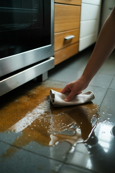 The Area in Front of the Stove