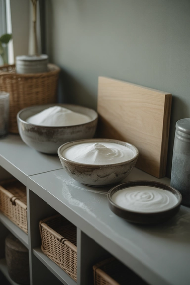 Baking Soda Bowls Pull Odor Out of the Air Overnight