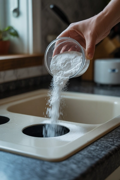 15 Garbage Disposal Cleaning Hacks That Remove Odor 13 Baking Soda Overnight Absorbs Persistent Odors