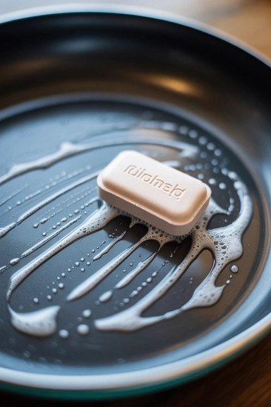 15 Kitchen Pan Cleaning Hacks to Remove Buildup 12 Dishwasher Tablet Scrubbing Method