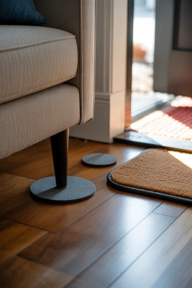 15 Hardwood Floor Cleaning Hacks That Protect Shine 13 Felt Pads and Entry Mats Prevent Most Damage