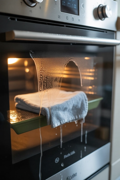 How to Clean Your Oven Without Hours of Scrubbing: 15 Easy Hacks 13 Steam Cleaning With a Wet Towel