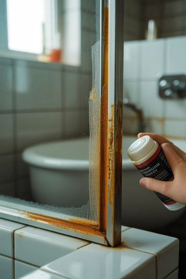 15 Glass Shower Door Cleaning Hacks That Actually Work 14 Cream of Tartar Paste Removes Rust Stains Around Metal Frames