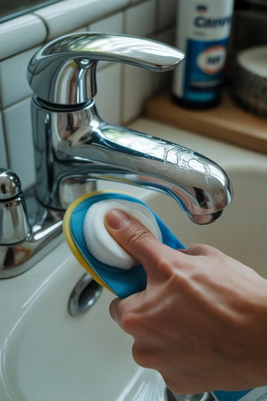 Toothpaste Polishes Chrome and Removes Scuffs