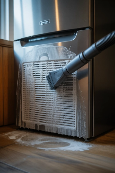 Cleaning the Condenser Coils