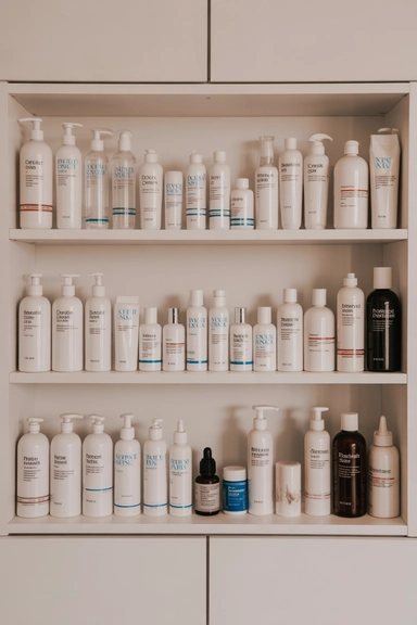 Dedicate a Skincare-Only Shelf