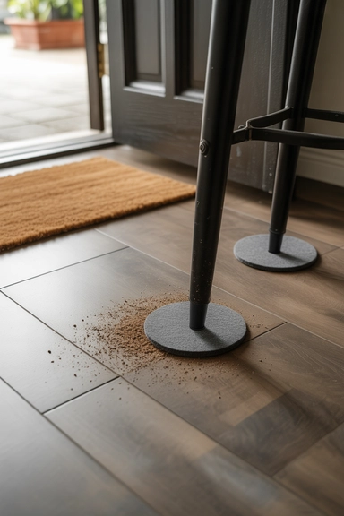 15 Laminate Floor Cleaning Hacks That Really Work 14 Felt Pads and Mats Prevent Most Damage Before It Starts