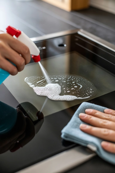 15 Oven Door Cleaning Hacks for a Clear View 14 Hydrogen Peroxide on Greasy Residue