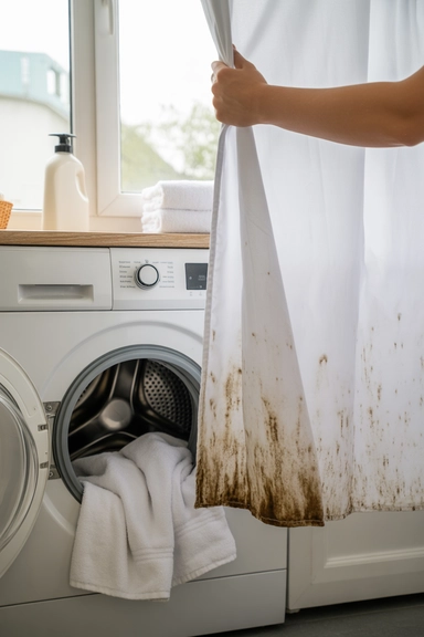 Shower Curtain Mold Cleaning Hack