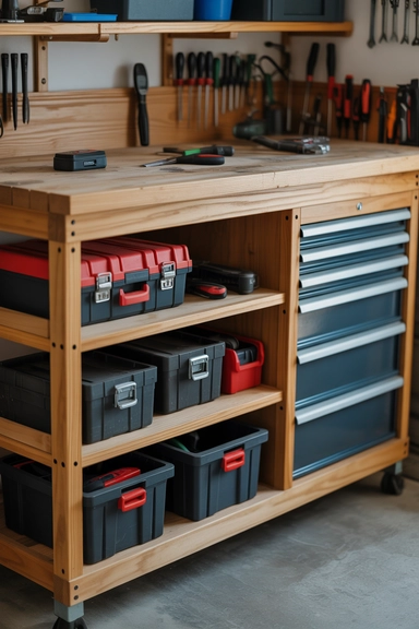 23 Tool Storage Ideas That Keep Your Workspace Organized 15 Under Workbench Tool Storage