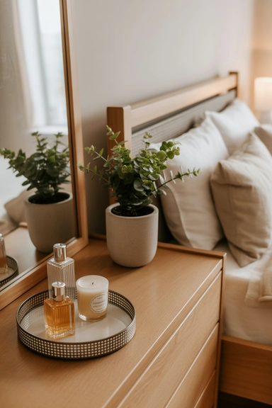 23 Bedroom Dresser Organization Ideas for a Clutter-Free Room 15 Add a Small Plant for Natural Balance