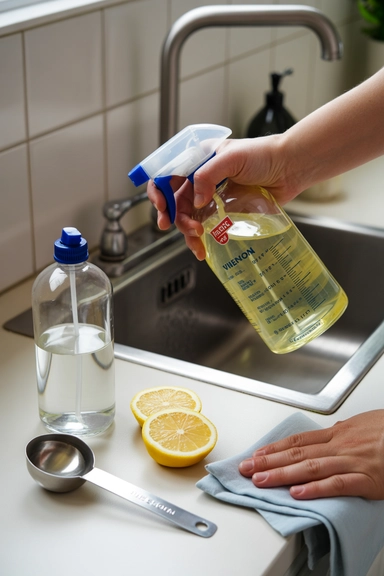 DIY Bathroom Tile Cleaner for Everyday Cleaning