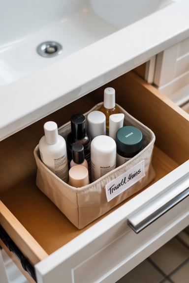 23 Bathroom Drawer Organization Ideas That Last 15 Travel Grab Zone That Stops Micro-Clutter