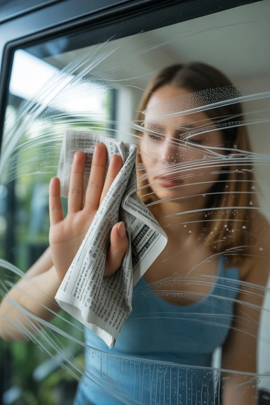 15 Glass Shower Door Cleaning Hacks That Actually Work 16 Newspaper Leaves Glass Streak Free Better Than Paper Towels