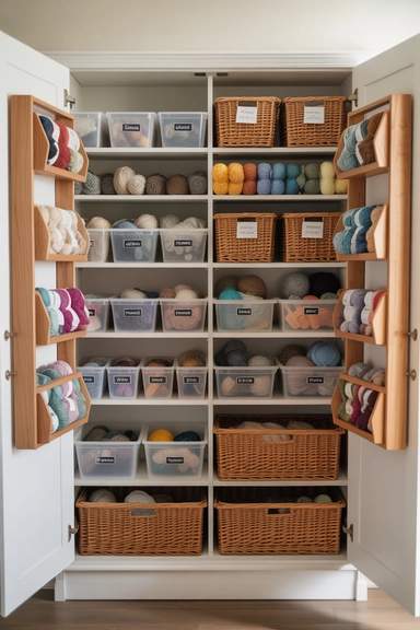 Yarn Storage Cabinets
