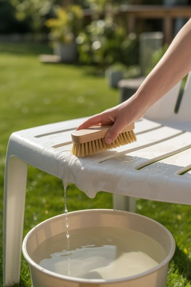 Clean Outdoor Furniture Before Summer