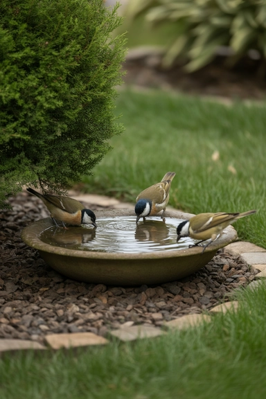 15 Backyard Garden Ideas to Transform Your Outdoor Space 16 Put a Water Source Near the Garden for the Birds
