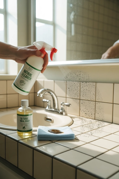 Natural Tea Tree Oil Hack for Killing Bathroom Mold
