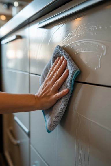 The Final Wipe That Makes Cabinets Look Professionally Clean