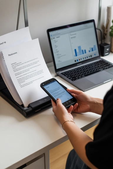 Create a Digital Backup for Important Papers
