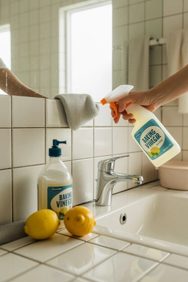 Non-Toxic Bathroom Tile Cleaning Hack for Safer Homes