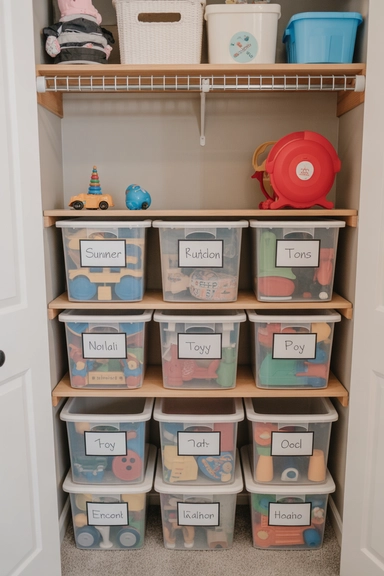 Seasonal Rotation Closet Section