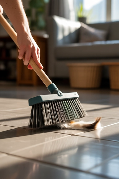 Using a Rubber Broom for Pet Hair the Right Way