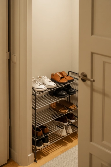 23 Smart Shoe Storage Ideas for Small Spaces 19 Narrow Hallway Shoe Storage Units