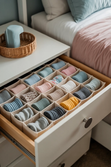 Sock Drawer Divider Systems