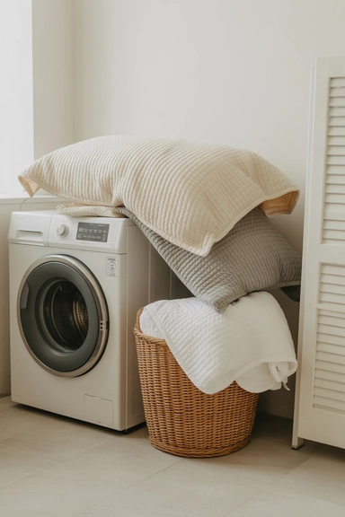 Wash the Removable Cushion Covers