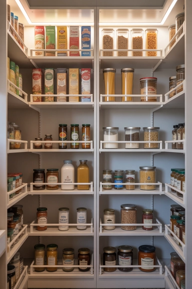 Adjustable Shelf Heights to Eliminate Dead Air