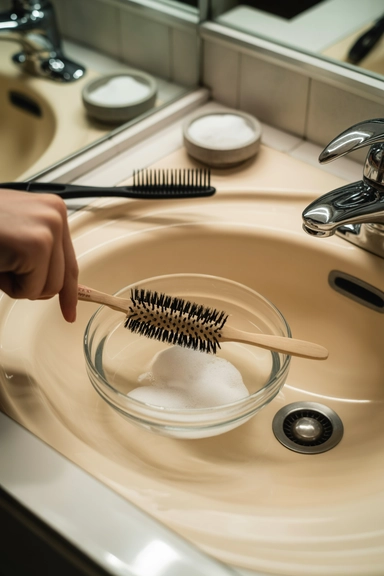 21 Baking Soda Cleaning Hacks Every Homeowner Should Know 19 Clean Hair Brushes and Combs