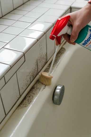 Mold Removal Hack for Bathroom Caulking
