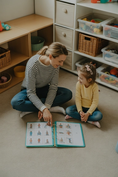Photo Inventory Binder for Stored Toys
