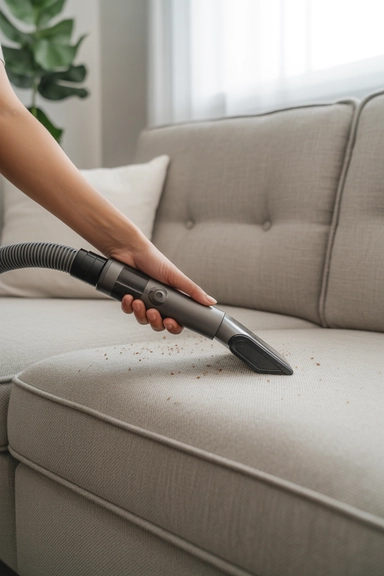 Always Vacuum Before You Touch Anything Else
