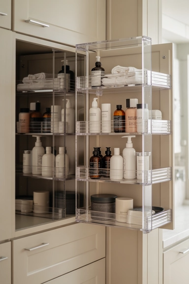 Create Clear Vertical Lanes With Acrylic Dividers