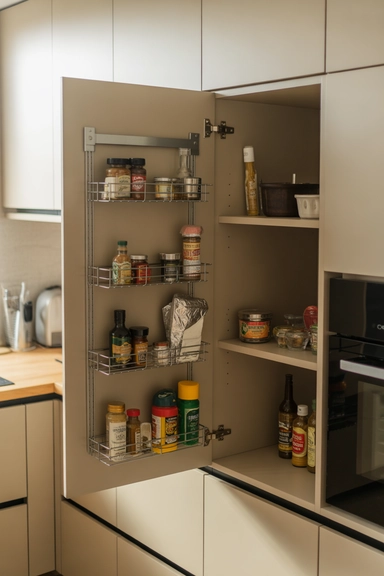 Install Door-Mounted Storage to Capture Hidden Space