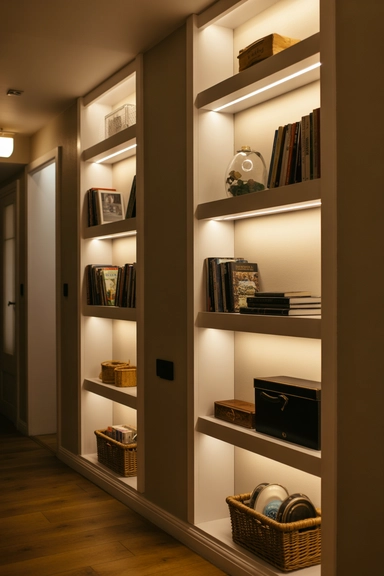 Recessed Wall Niches Between Stud Bays