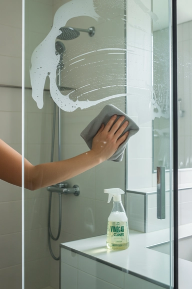 21 Bathroom Shower Cleaning Hacks for a Spotless Bathroom 3 Shower Door Cleaning Hacks for Crystal Clear Glass