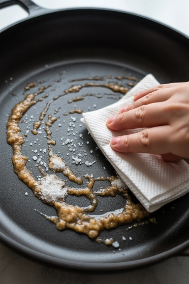 15 Kitchen Pan Cleaning Hacks to Remove Buildup 3 Why Salt Is the First Thing I Reach For