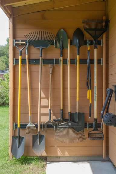 23 Tool Storage Ideas That Keep Your Workspace Organized 21 Garden Tool Storage Racks