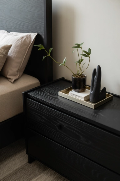 23 Bedroom Dresser Organization Ideas for a Clutter-Free Room 21 Design a Minimalist Black Dresser Setup