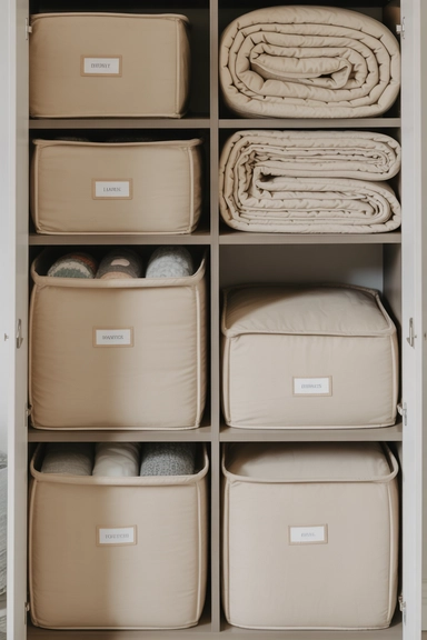 Use Storage Bags for Large Blankets