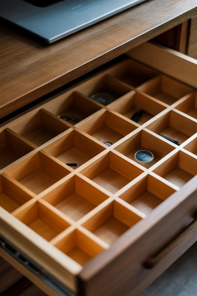 DIY Wooden Drawer Divider Grid