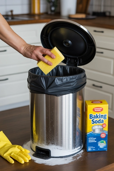 21 Baking Soda Cleaning Hacks Every Homeowner Should Know 22 Deodorize Trash Cans and Garbage Areas