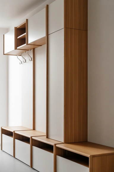  Compact Modular Entry Unit with Expandable Sections