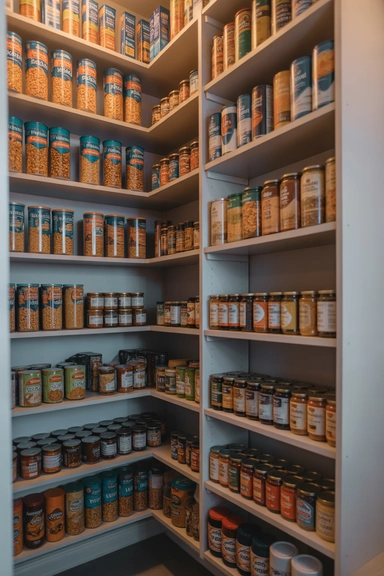 22 Pantry Shelf Organization Ideas That Work 4 Adjustable Shelf Heights That Remove Dead Air