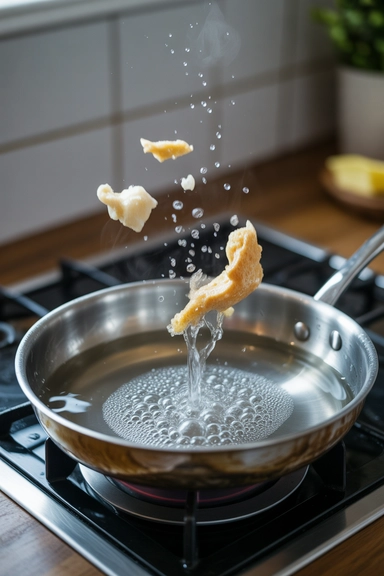 15 Kitchen Pan Cleaning Hacks to Remove Buildup 4 Boiling Water Loosens Stuck Food Fast
