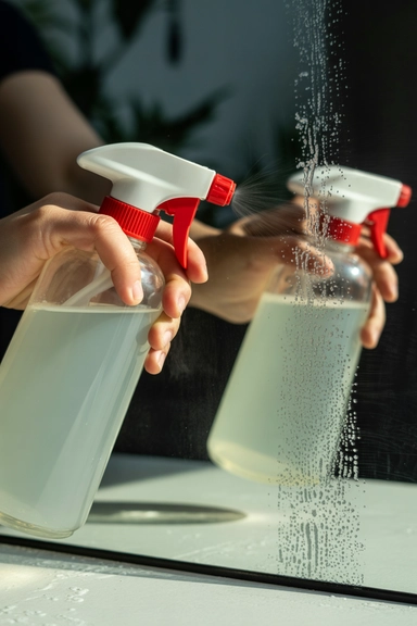 15 Mirror Cleaning Hacks for a Streak Free Finish 4 Cornstarch in the Vinegar Solution Stops Streaking