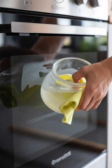 15 Oven Door Cleaning Hacks for a Clear View 4 Dish Soap and Hot Water for Regular Maintenance